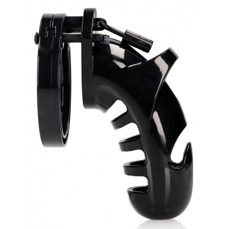 MANCAGE Cage de chasteté ManCage Modèle 26 - 11.5 x 3.5 cm Noire